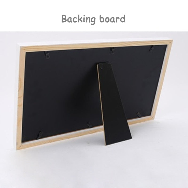 Ink Hand Foot Print Photo Frame Baby DIY Handprint Footprint Picture Frame Newborn Memorial Growing Souvenir Items Paw Print Pad