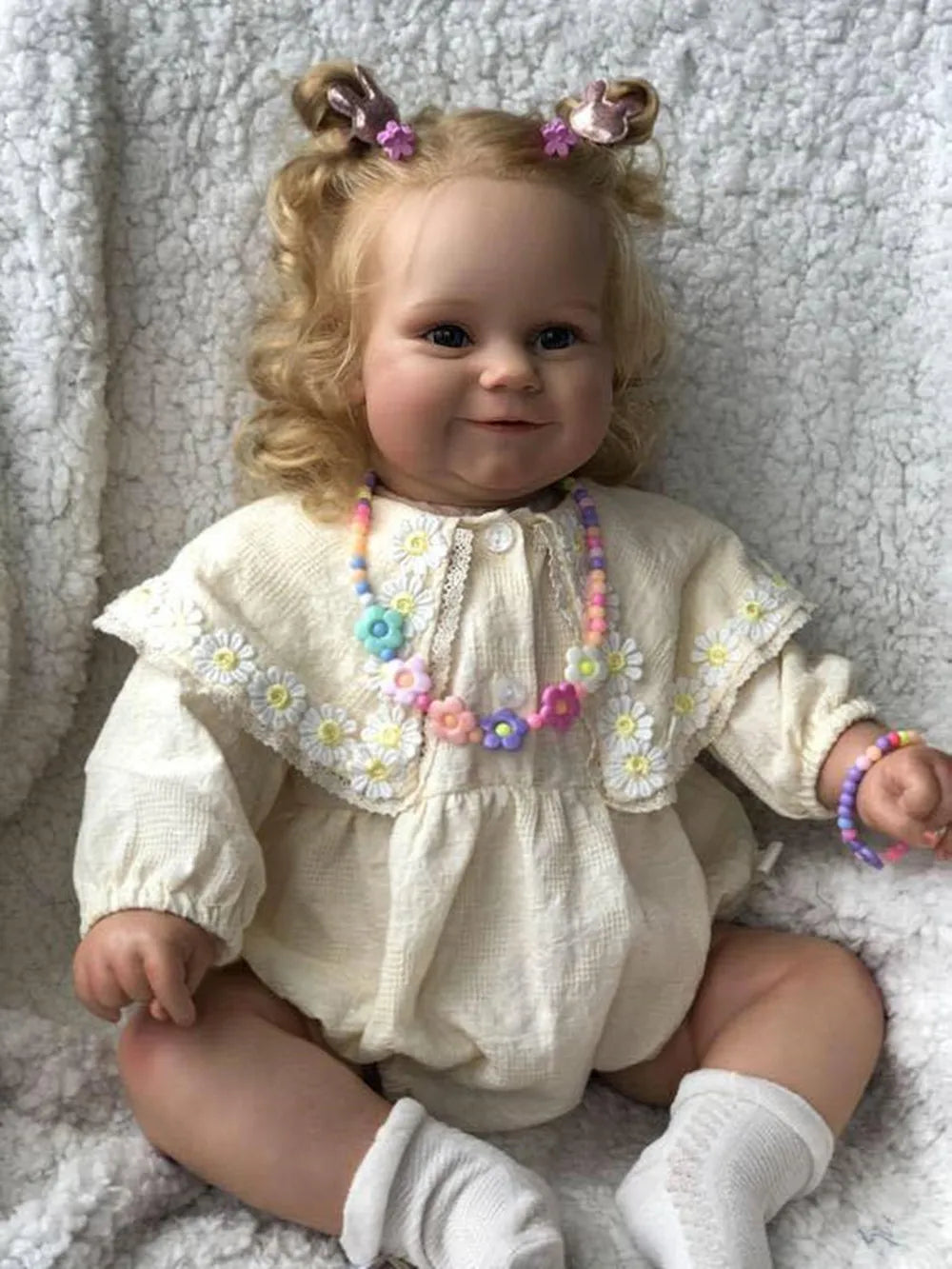 60cm Bebe Reborn Maddie Doll Toddler Girl Boy Realistic Baby Alive Lifelike Handmade Newborn 3D Skin Dolls Collectible Art Toy