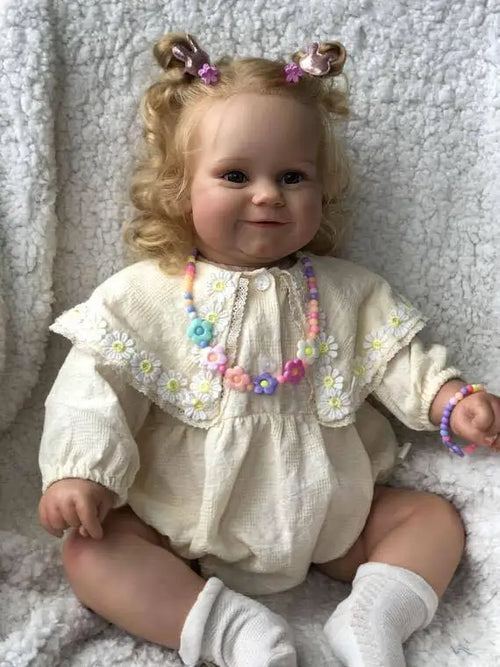 60cm Bebe Reborn Maddie Doll Toddler Girl Boy Realistic Baby Alive Lifelike Handmade Newborn 3D Skin Dolls Collectible Art Toy